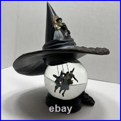 Wizard of Oz Wicked Witch of the West Hat Snow Globe San Francisco Music Box