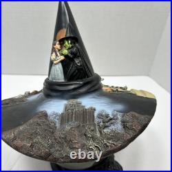 Wizard of Oz Wicked Witch of the West Hat Snow Globe San Francisco Music Box