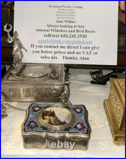 Wood Case Singing Bird Box Beautiful Working Condition Karl Griesbaum Guaranteed