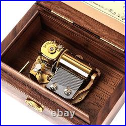 Wooden Music Box RHYMES High-end Collectible Musical Boxs Gifts for Christmas Wooden Music Box RHYMES High-end Collectible Musical Boxs Gifts for Christmas