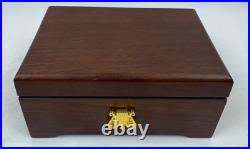 Wooden Music Box with 30 Note Metal Movement Mechanism Musical Box Gift (Canon)