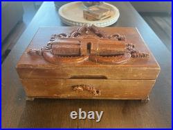 Working Swiss-made mechanical disc music box original #318 Alexander's Ragtime