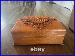 Working Swiss-made mechanical disc music box original #318 Alexander's Ragtime