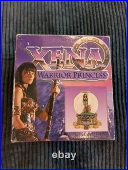 Xena Warrior Princess 1998 Rare Music Box Beautiful Tune Snow Globe Glitter Xena Warrior Princess 1998 Rare Music Box Beautiful Tune Snow Globe Glitter
