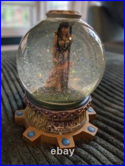 Xena Warrior Princess 1998 Rare Music Box Beautiful Tune Snow Globe Glitter Xena Warrior Princess 1998 Rare Music Box Beautiful Tune Snow Globe Glitter